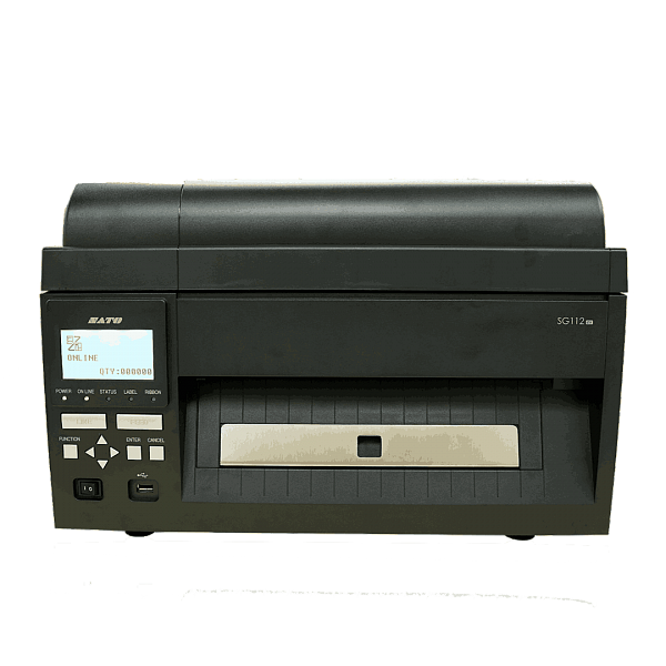 Широкий термотрансферный принтер этикеток с обрезчиком SATO SG112‐EX WITH CUTTER